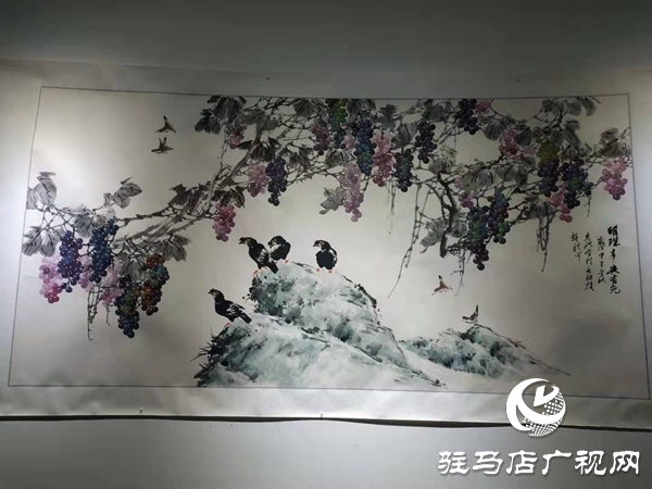 張克洪個人畫展在黃淮學(xué)院美術(shù)館開展