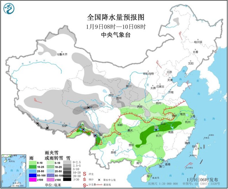 又來(lái)！2020年第二輪雨雪天氣過程今天拉開帷幕