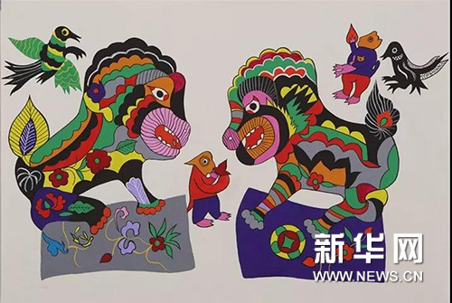 【防控疫情 線上展覽一】陜西省美術博物館藏安塞農(nóng)民畫作品展