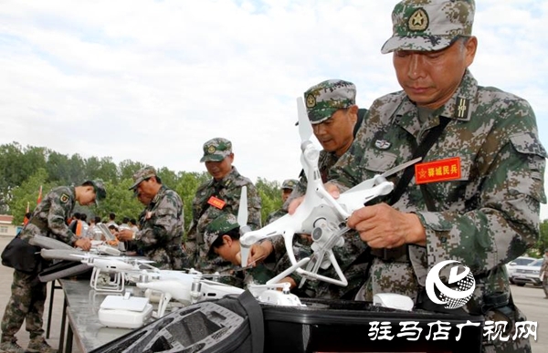 省軍區(qū)考評組到驛城區(qū)檢查民兵綜合建設(shè)工作