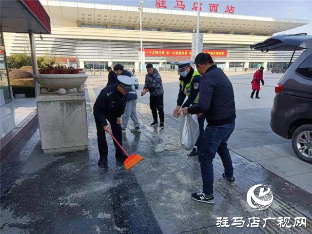 駐馬店市示范區(qū)交警大隊全力以赴保障元旦期間道路交通安全