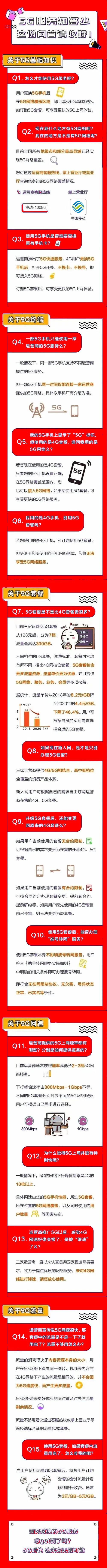 駐馬店移動“5G答題贏好禮”心級服務(wù)與您相伴！