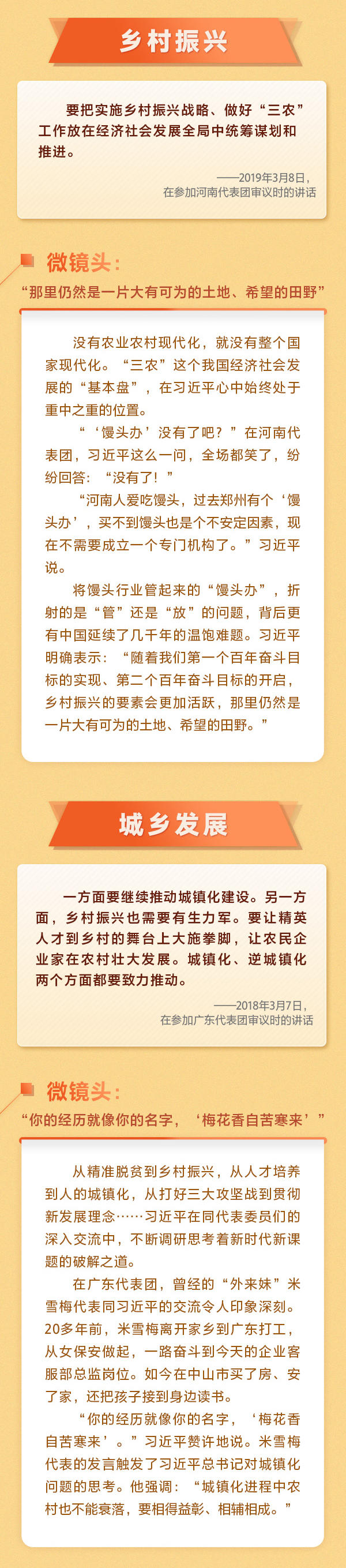 回顧習(xí)近平的兩會時間 微鏡頭里有大情懷