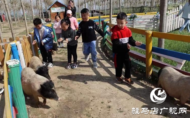 蘋果樹幼兒園赴世外桃源教育農(nóng)場開展春季游學