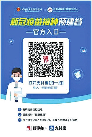 注射新冠疫苗如何“快”人一步？用“豫事辦”疫苗接種自助預(yù)建檔系統(tǒng)啊！