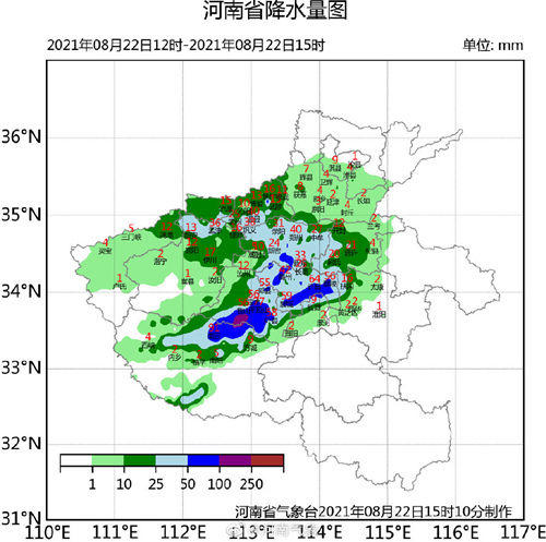 138.1毫米！河南遭暴雨大風齊襲 這些地方或暴發(fā)山洪