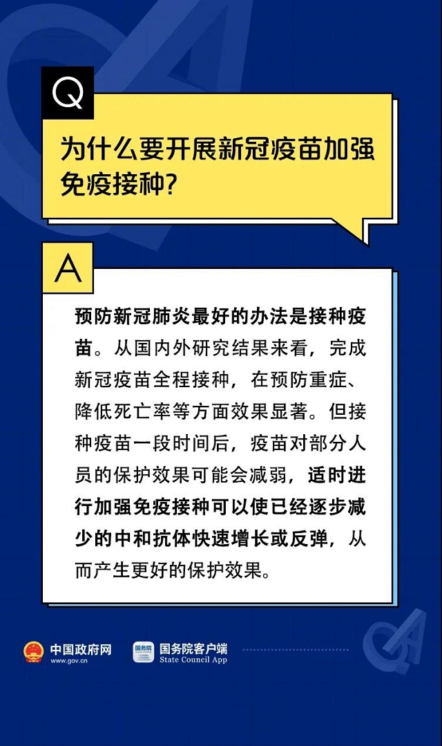 關(guān)于新冠疫苗加強(qiáng)針的10個(gè)權(quán)威回應(yīng)！