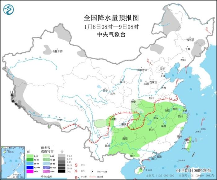 冷空氣將影響我國中東部地區(qū) 陜西河北等地有霧霾天氣