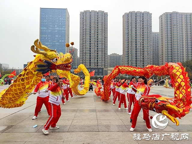 鑼鼓喧天助冬奧 龍舞飛騰慶元宵