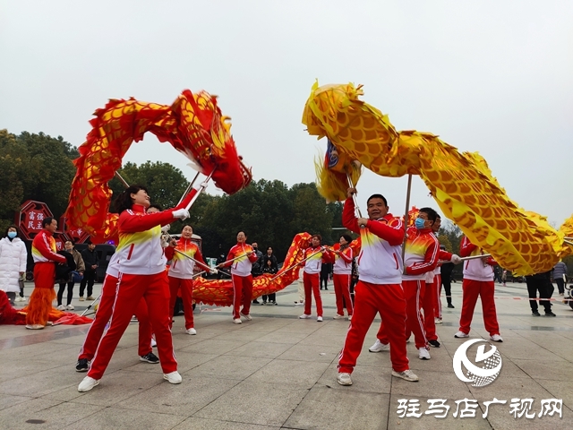 鑼鼓喧天助冬奧 龍舞飛騰慶元宵