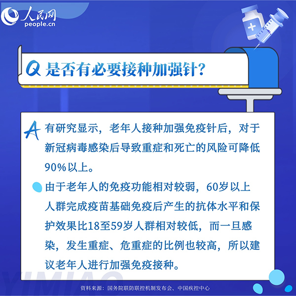 為什么老年人接種新冠疫苗意義重大？8組問答告訴你