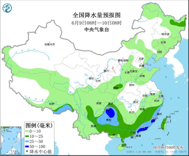 閩粵等地仍有強(qiáng)降雨 河南山東等地有間歇性高溫天氣