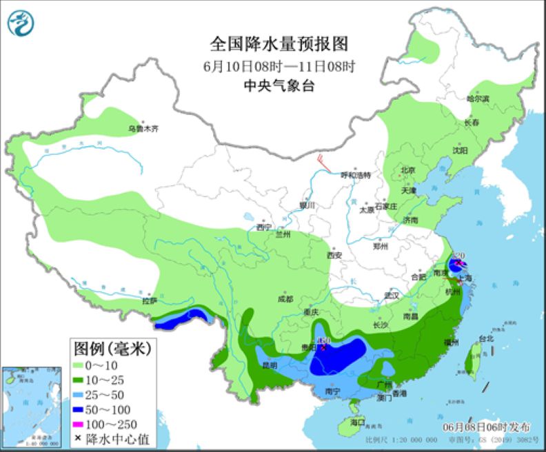 閩粵等地仍有強(qiáng)降雨 河南山東等地有間歇性高溫天氣