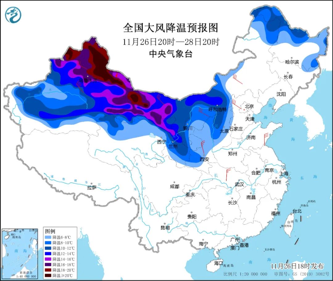 寒潮預(yù)警升級(jí)！大范圍雨雪天氣即將登場(chǎng)