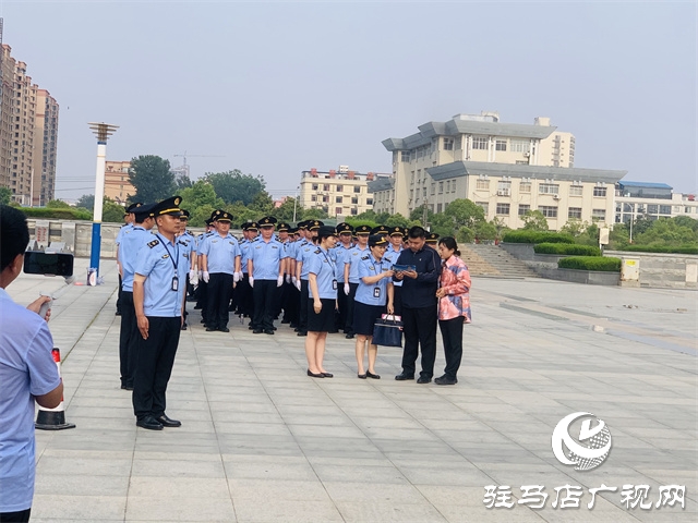 正陽縣交通運(yùn)輸綜合行政執(zhí)法大隊(duì)開展會(huì)操比武