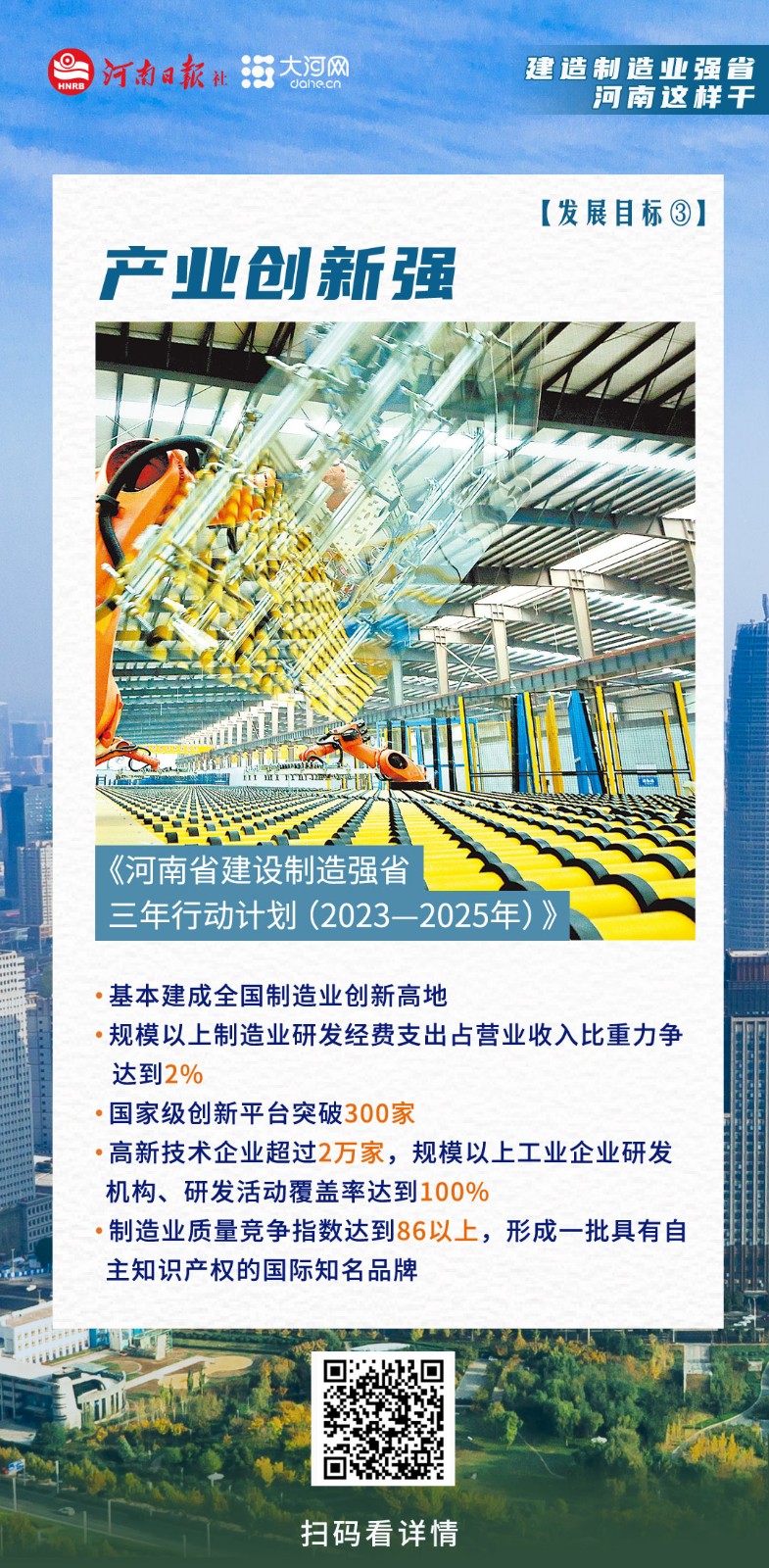 海報丨建設(shè)制造業(yè)強省，河南這樣干！