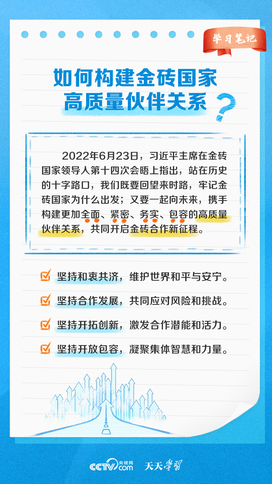 學(xué)習(xí)筆記丨金磚國(guó)家這樣發(fā)揮“金磚力量”