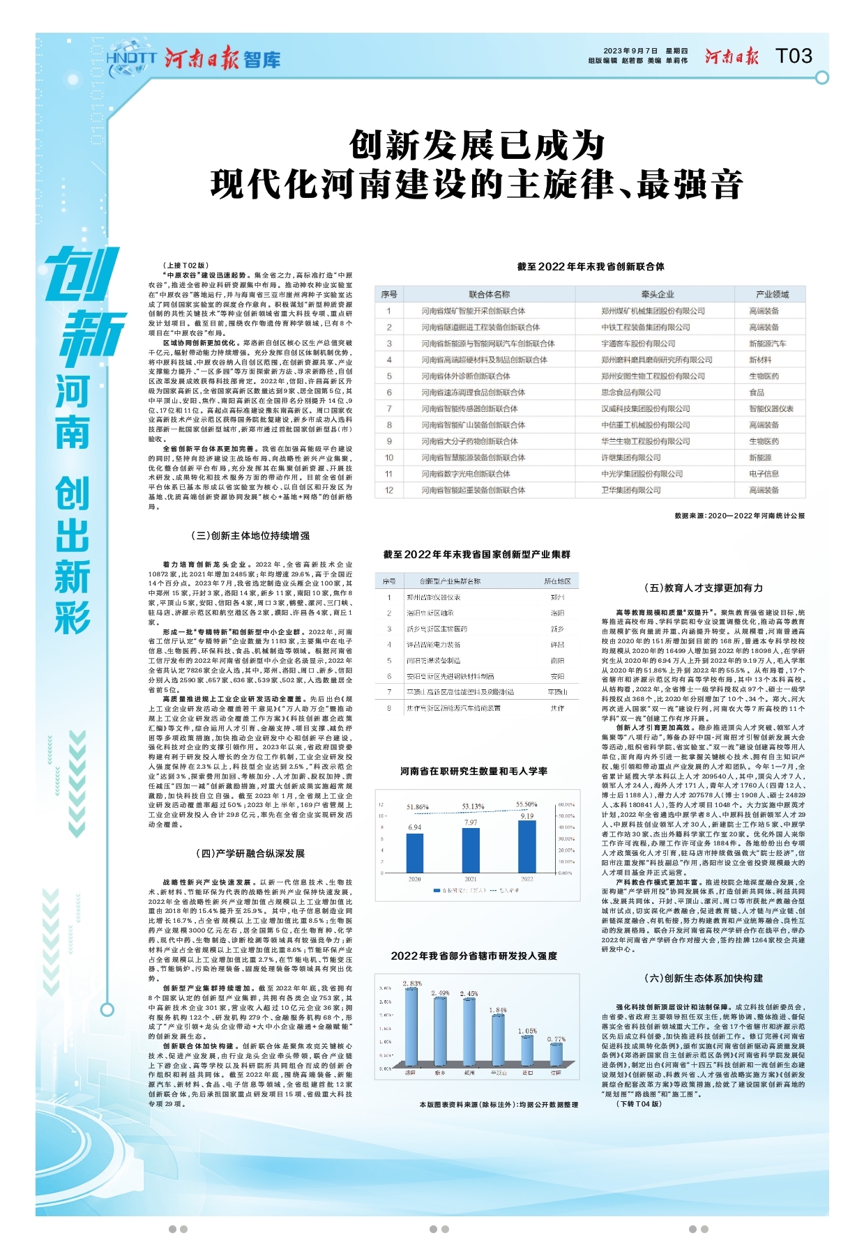 “創(chuàng)新驅(qū)動、科教興省、人才強省”戰(zhàn)略實施報告