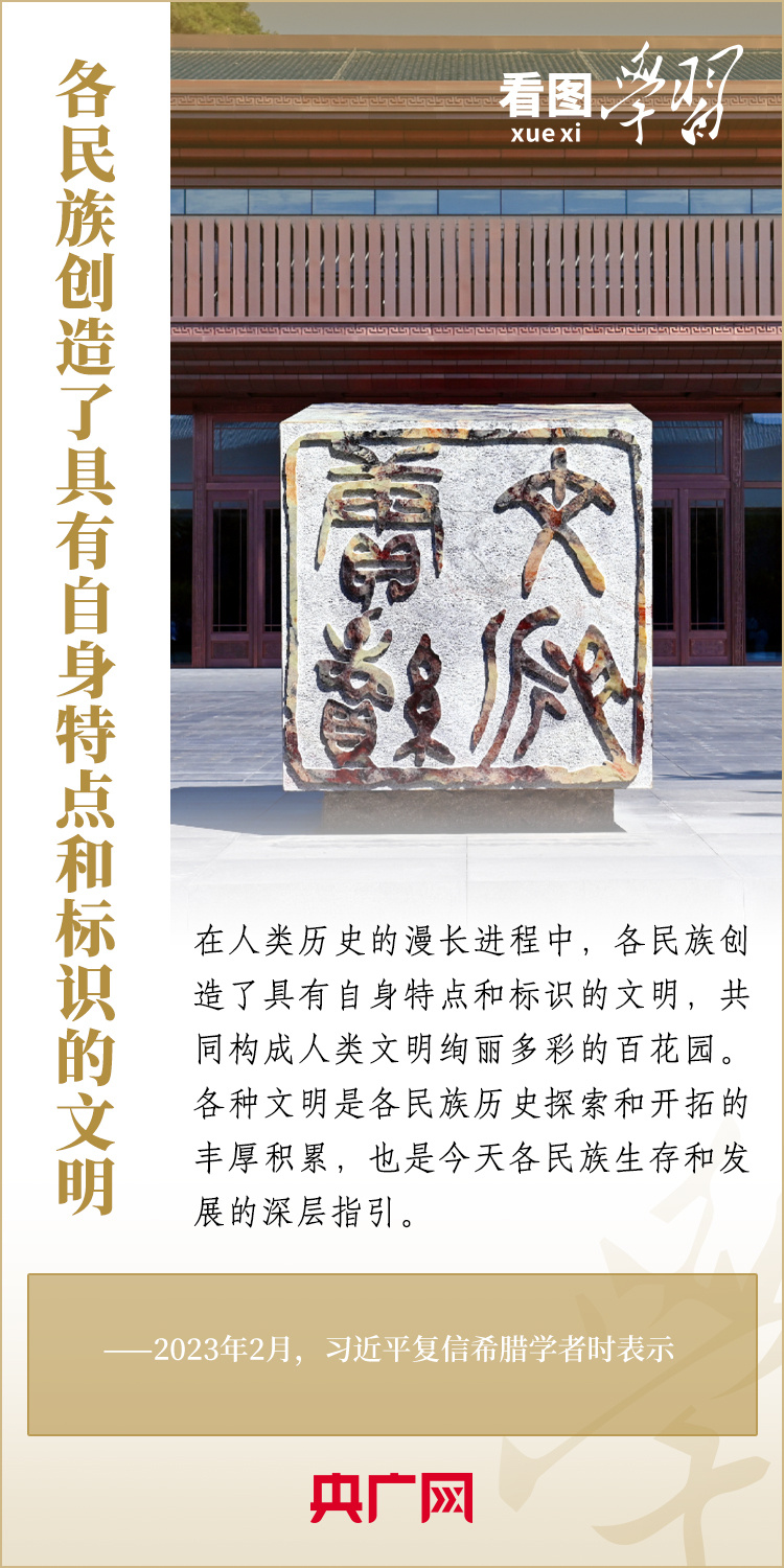 看圖學(xué)習(xí)丨為推動構(gòu)建人類命運(yùn)共同體注入深厚持久的文化力量