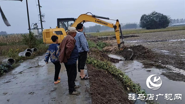 汝南縣東官莊鎮(zhèn)全力以赴開展農(nóng)田積水排澇工作