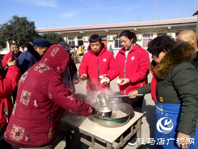 汝南縣古塔街道：敬老院里笑聲多  冬至水餃暖心窩