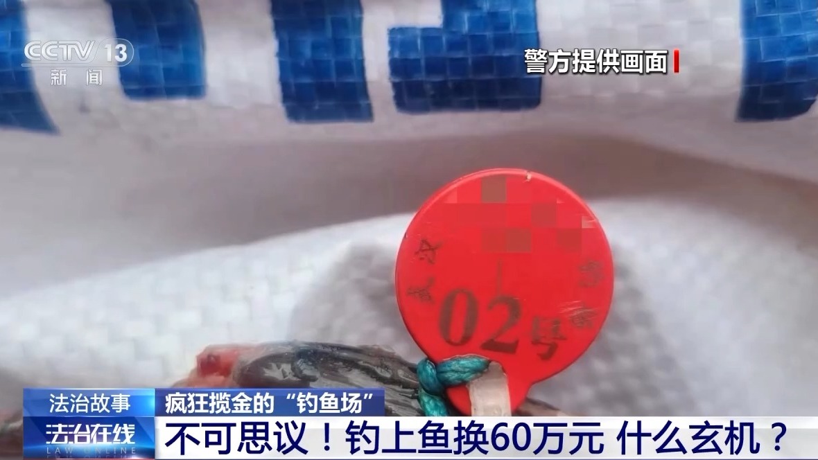 一條魚價值60萬元？釣魚場變“賭場” 警方抓獲86人