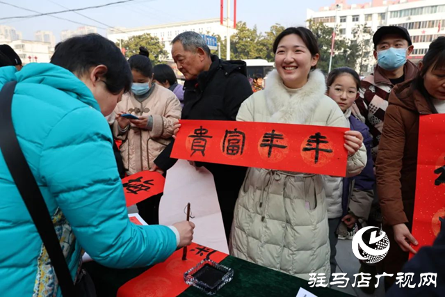 上蔡縣：用筆墨承載祝福，以春聯(lián)展望新愿