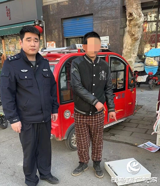 伸手必被捉！西平警方一小時破獲盜竊沿街門店案