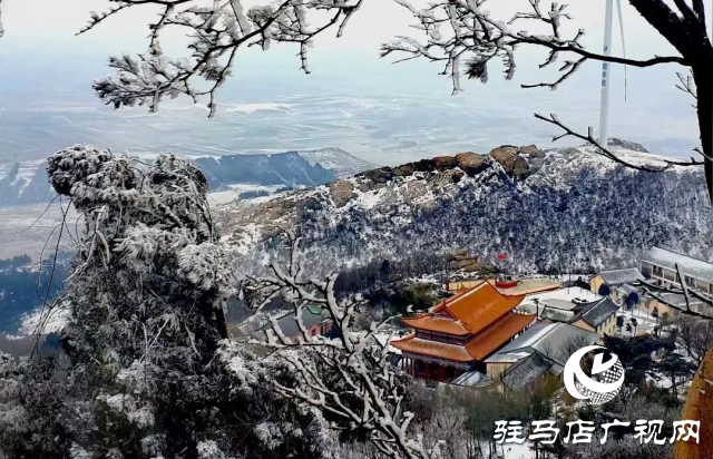 羅漢山：雪霽初晴 群山巍峨“舞銀龍”