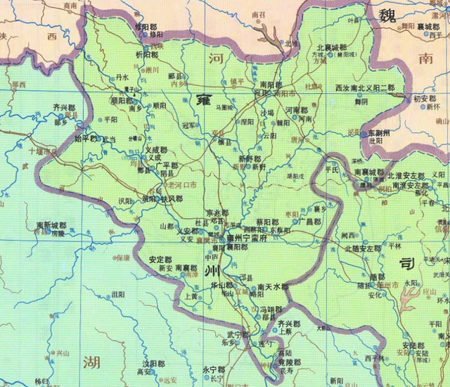 泌陽(yáng)古縣——舞陰縣