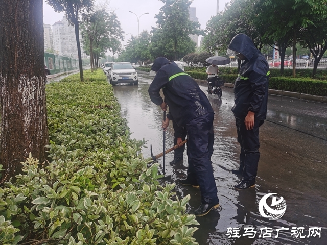 駐馬店：多部門聞“汛”而動(dòng) 積極應(yīng)對(duì)強(qiáng)降雨天氣