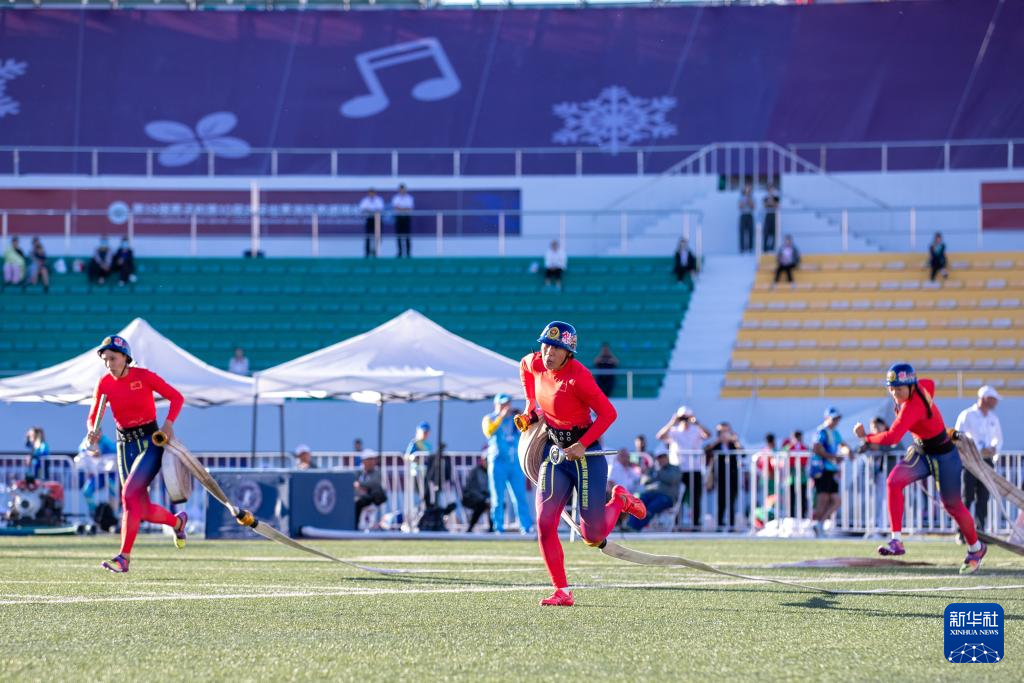 中國(guó)女隊(duì)首奪“消防奧運(yùn)會(huì)”冠軍