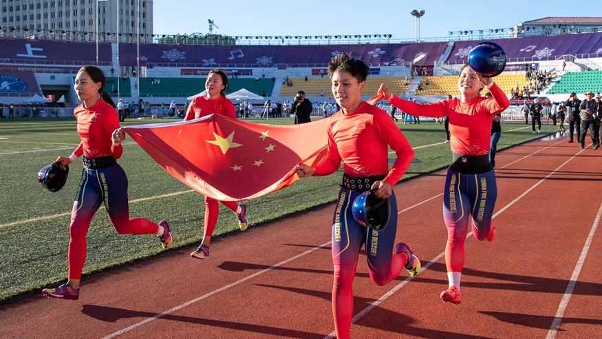 中國女隊(duì)首奪“消防奧運(yùn)會(huì)”冠軍