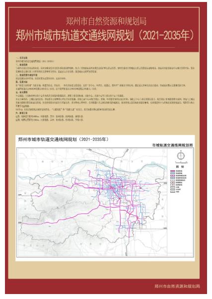 最新！鄭州城市軌道交通線網(wǎng)規(guī)劃公示